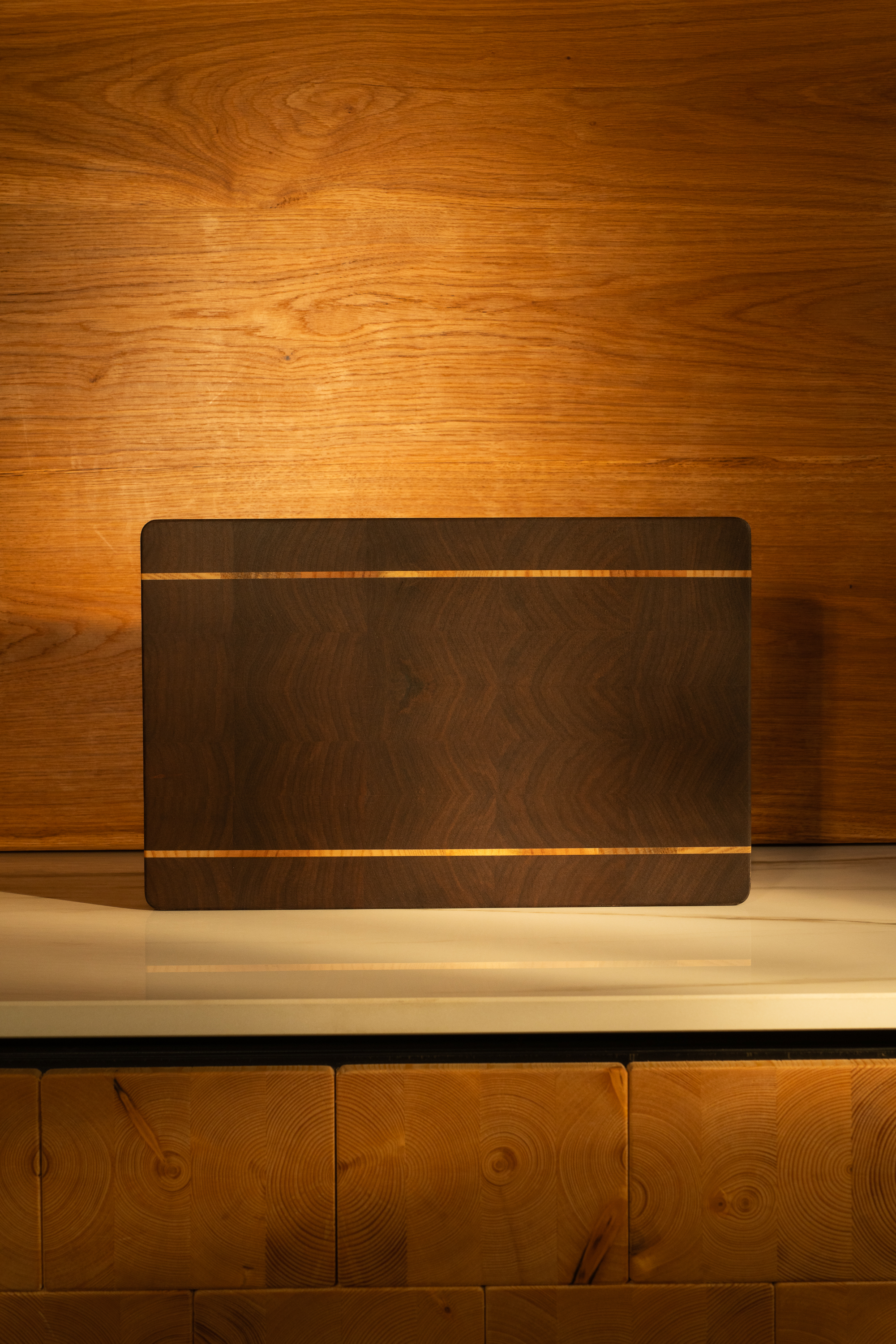 Schneidebrett direkte Frontansicht